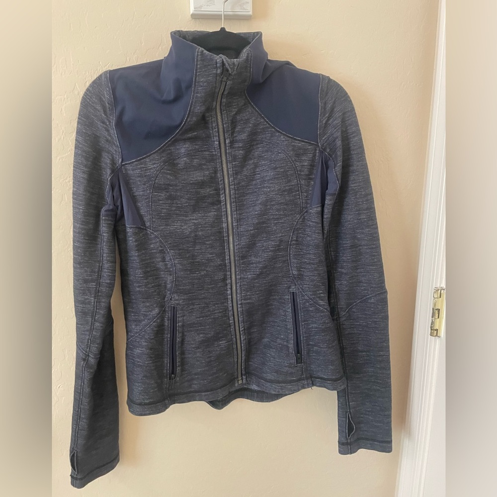 Lulu Lemon denim design workout jacket